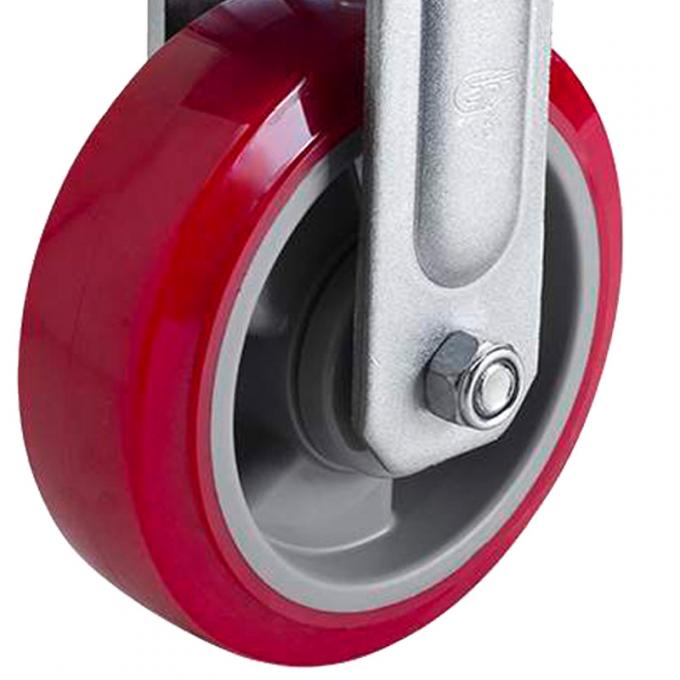 Granulat termoplastycznego poliuretanu (TPU) Virgin 64D luzem, trudnopalny, w kolorze Flame Red, próbki TPEE TPU 3