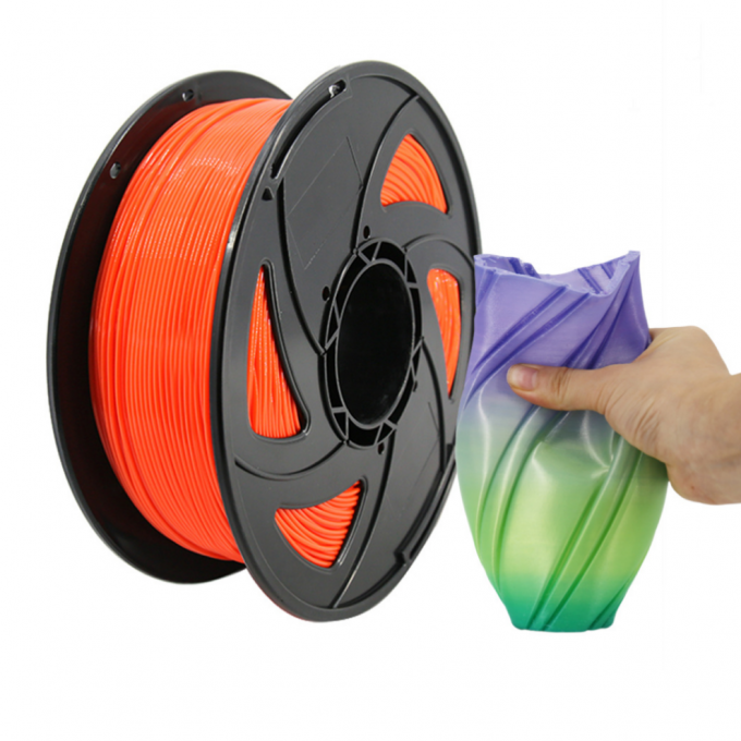 Granulat termoplastycznego poliuretanu (TPU) Virgin 64D luzem, trudnopalny, w kolorze Flame Red, próbki TPEE TPU 5