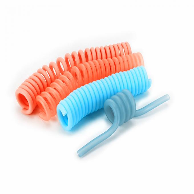 Granulat termoplastycznego poliuretanu (TPU) Virgin 64D luzem, trudnopalny, w kolorze Flame Red, próbki TPEE TPU 8