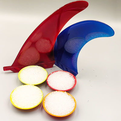 Wysoka przezroczysta twardość Tpu 64D Przejrzystość około 5-6 mm, dobry odbiór, doskonała twardość