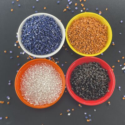Wysokiej wydajności cząstki TPU można mieszać w różnych kolorach