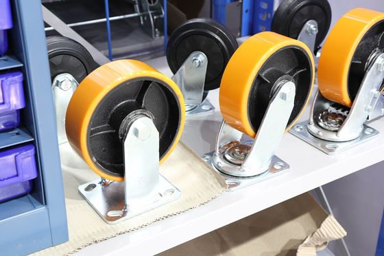 Surowiec do okładzin kół Castor Quay Fiber TPU Dobra twardość Odporność na hydrolizę Odporność chemiczna Materiał super ścierny