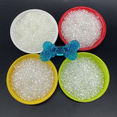 Wysokiej jakości przezroczysty TPU, z dobrą sprężystością, wytrzymały na rozerwanie dla bezpiecznych, atrakcyjnych, przezroczystych akcesoriów dla zwierząt domowych