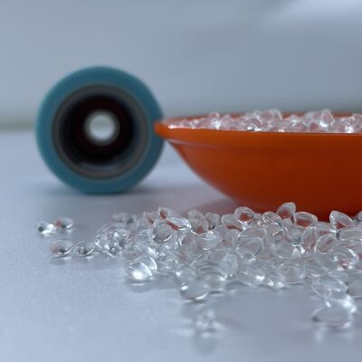 Materiał TPU absorbujący dźwięk i odporny na zużycie stosowany w produkcji kół